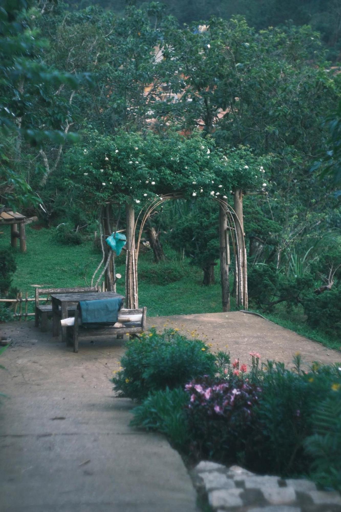 Vuon Nha Cui Homestay Da Lat Exterior photo